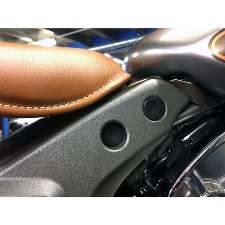 Indian Scout, Bobber & Sixty subframe bolt cover cap infills